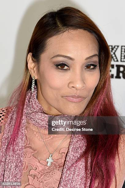 Angela Rockwood attends the official launch of the E.P.I.C. Project at Cupcake Theater on January 26, 2017 in Los Angeles, California.