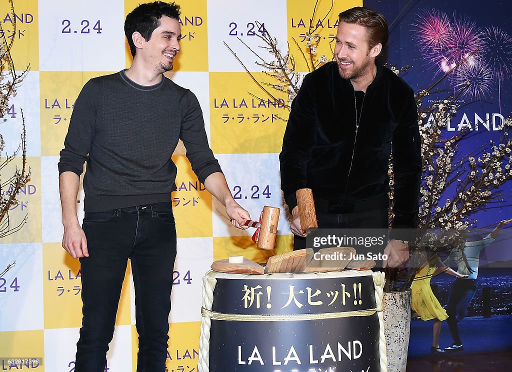 "La La Land" Press Conference In Tokyo