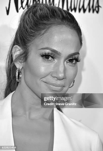 Jennifer Lopez And Giuseppe Zanotti Celebrate Their New Shoe Collaboration at Neiman Marcus on January 26, 2017 in Beverly Hills, California.