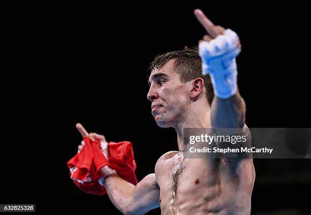 Rio , Brazil - 16 August 2016; Michael Conlan of Ireland following his Bantamweight Quarter final defeat to Vladimir Nikitin of Russia at the...