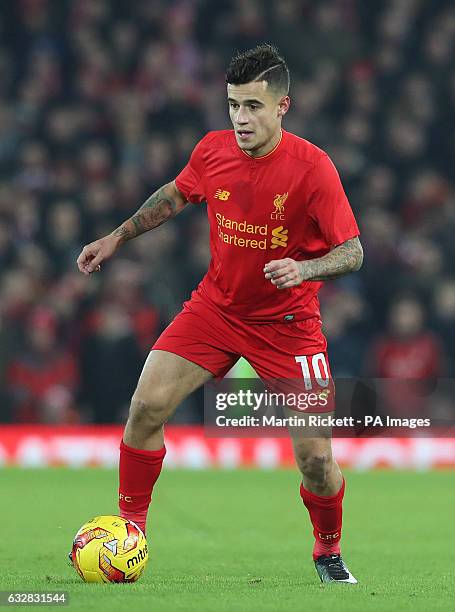 Liverpool's Philippe Coutinho