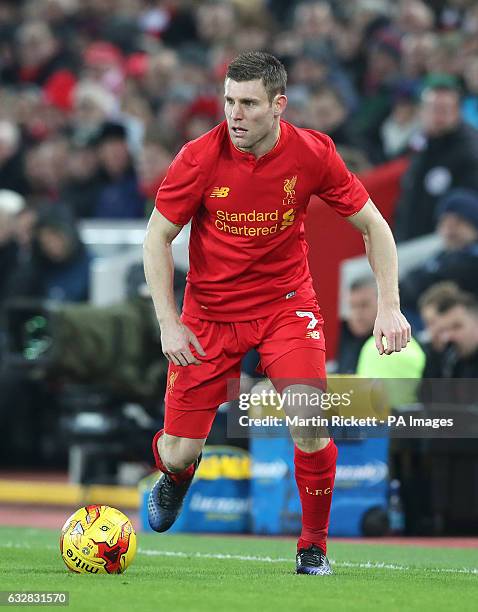 Liverpool's James Milner