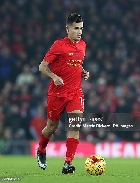 Liverpool's Philippe Coutinho