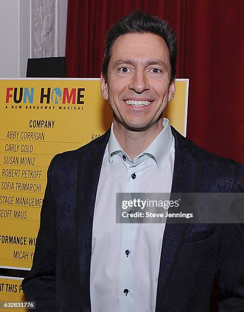 Scott Forstall attends the Re-Opening of the Curran Theater with the Tony Award Winning Best Musical "Fun Home" on January 26, 2017 in San Francisco,...