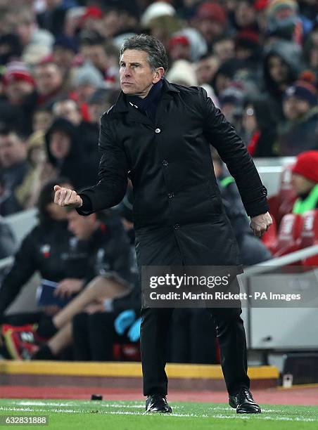 Southampton manager Claude Puel