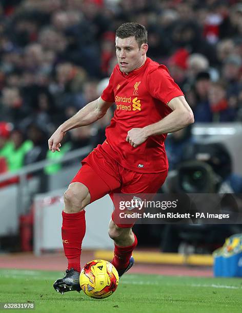 Liverpool's James Milner