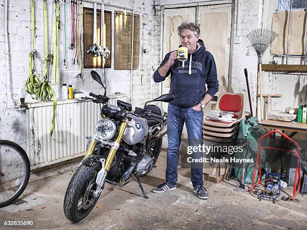 Tv presenter James May is photographed for the Times on December 19, 2016 in London, England.