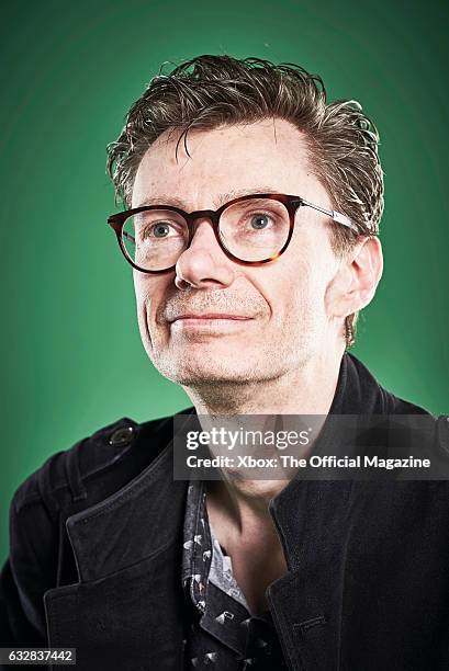 Portrait of British video game developer Chris Sutherland, photographed in Bath on May 4, 2016. Sutherland is best known as the director of...