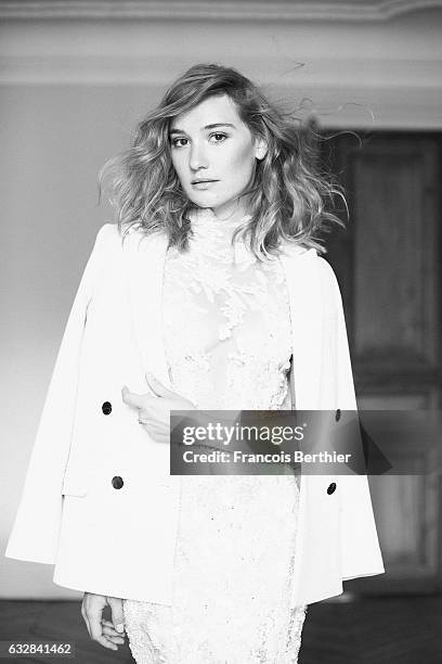 Actress Deborah Francois is photographed for Self Assignment on October 10, 2016 in Paris, France.