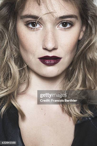 Actress Deborah Francois is photographed for Self Assignment on October 10, 2016 in Paris, France.