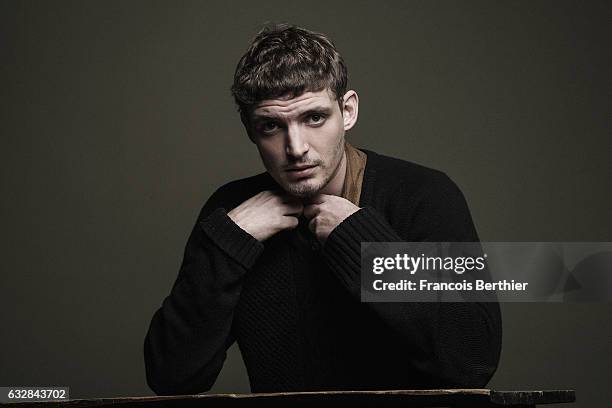 Actor Niels Schneider is photographed for Self Assignment on November 10, 2016 in Paris, France.