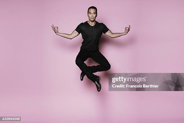Actor Mark Dacascos is photographed for Self Assignment on November 10, 2016 in Paris, France.