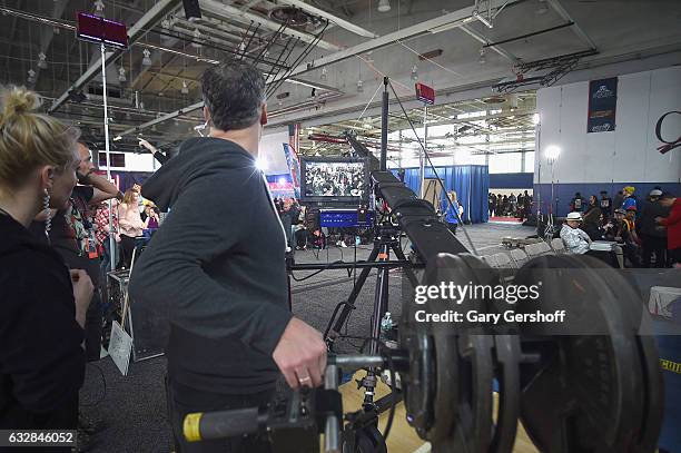 View of atmosphere during "America's Got Talent" Season 12 open call auditions at Queens College on January 27, 2017 in the Queens borough of New...