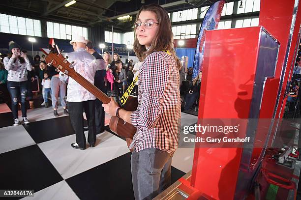 View of atmosphere during "America's Got Talent" Season 12 open call auditions at Queens College on January 27, 2017 in the Queens borough of New...