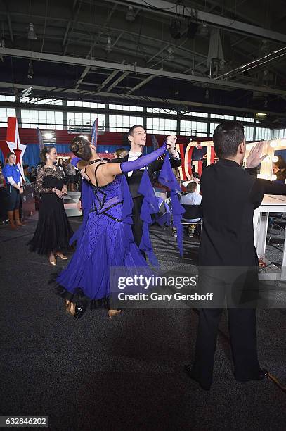 View of atmosphere during "America's Got Talent" Season 12 open call auditions at Queens College on January 27, 2017 in the Queens borough of New...