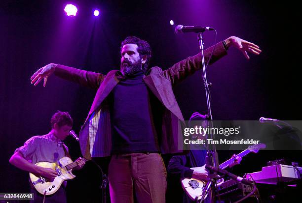 Devendra Banhart performs at The Fillmore on January 26, 2017 in San Francisco, California.