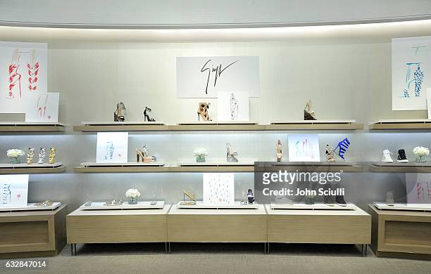 View of the atmosphere at the Giuseppe for Jennifer Lopez Launch at Neiman Marcus Beverly Hills on January 26, 2017 in Beverly Hills, California.