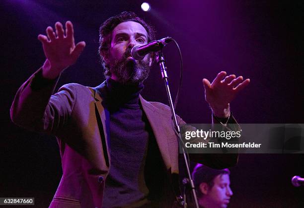 Devendra Banhart performs at The Fillmore on January 26, 2017 in San Francisco, California.