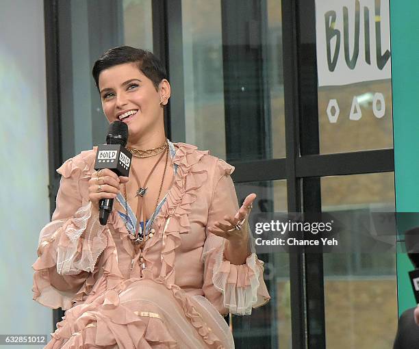 Nelly Furtado attends Build Series to discuss "The Ride" at Build Studio on January 27, 2017 in New York City.