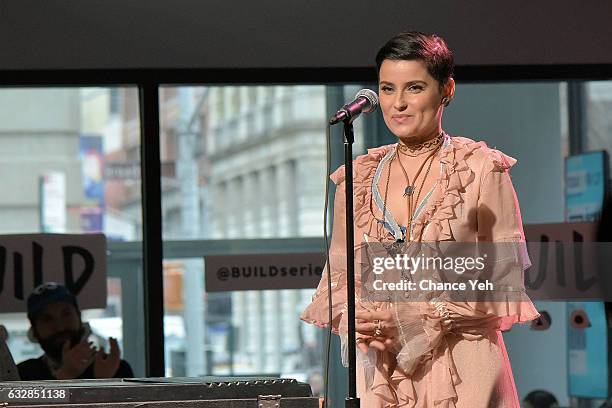 Nelly Furtado performs at Build Series at Build Studio on January 27, 2017 in New York City.