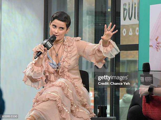 Nelly Furtado attends Build Series to discuss "The Ride" at Build Studio on January 27, 2017 in New York City.