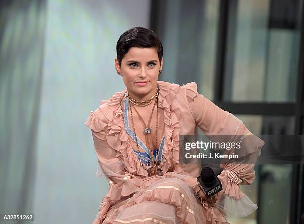 Singer Nelly Furtado visits Build Series at Build Studio on January 27, 2017 in New York City.