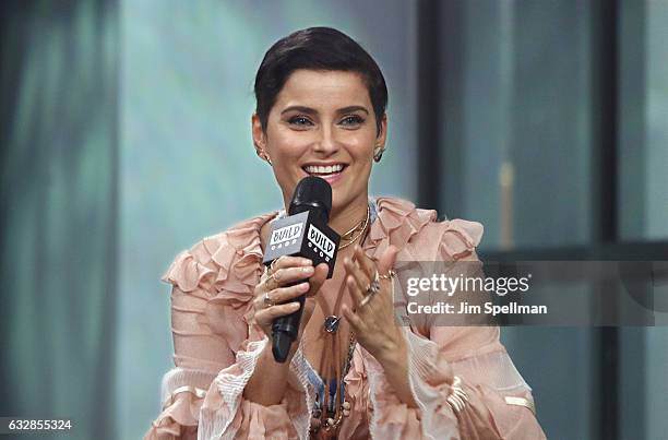 Singer/songwriter Nelly Furtado attends the Build series to discuss "The Ride" at Build Studio on January 27, 2017 in New York City.