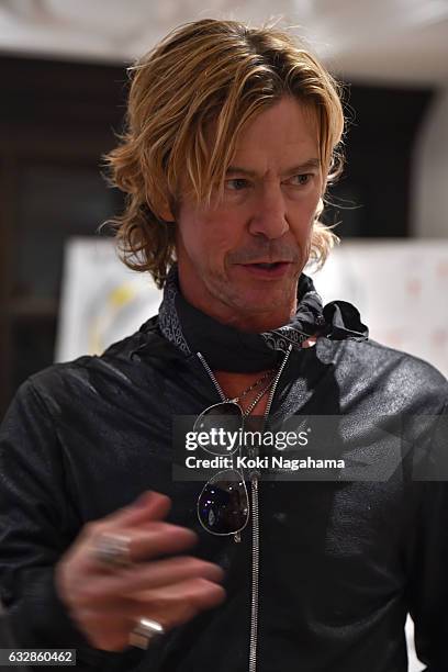 Musician Duff McKagan attends the 'Pete Punk Offspring And Artist Matt Digiacomo Converge' at Chrome Hearts Tokyo on January 27, 2017 in Tokyo, Japan.