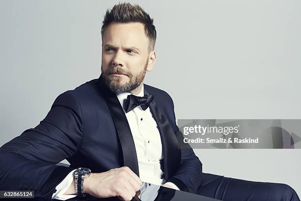 Joel McHale poses for a portrait at the 2017 People's Choice Awards at the Microsoft Theater on January 18, 2017 in Los Angeles, California.