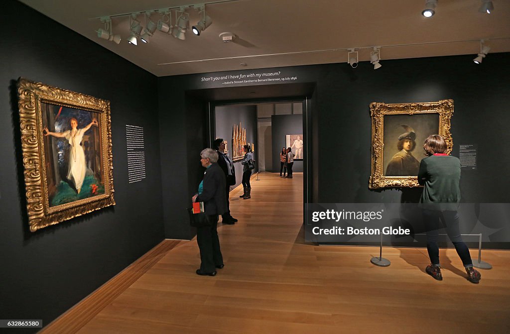 "Off The Walls" Exhibition At Isabella Stewart Gardner Museum