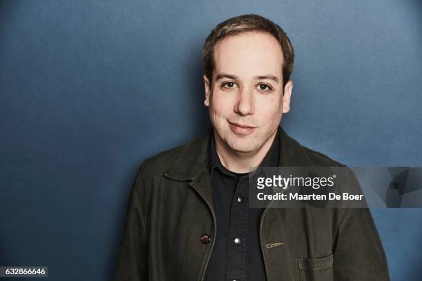 Kief Davidson of the film 'Bending The Arc' poses for a portrait at the 2017 Sundance Film Festival Getty Images Portrait Studio presented by DIRECTV...