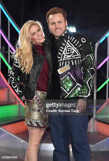 Heidi Montag and Spencer Pratt are the 8th housemates evicted from the Celebrity Big Brother house at Elstree Studios on January 27, 2017 in...