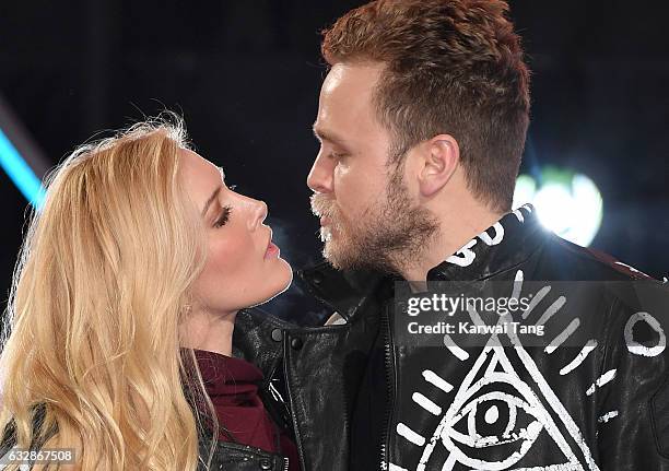 Heidi Montag and Spencer Pratt are the 8th housemates evicted from the Celebrity Big Brother house at Elstree Studios on January 27, 2017 in...