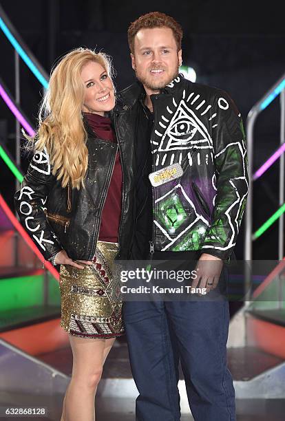 Heidi Montag and Spencer Pratt are the 8th housemates evicted from the Celebrity Big Brother house at Elstree Studios on January 27, 2017 in...