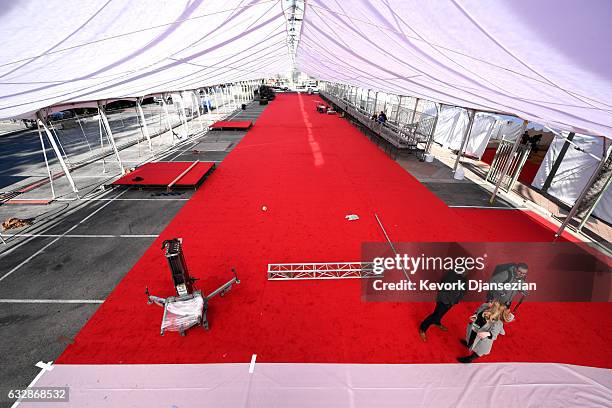 The 23rd Annual Screen Actors Guild Awards - Red Carpet Roll-Out,..., News Photo