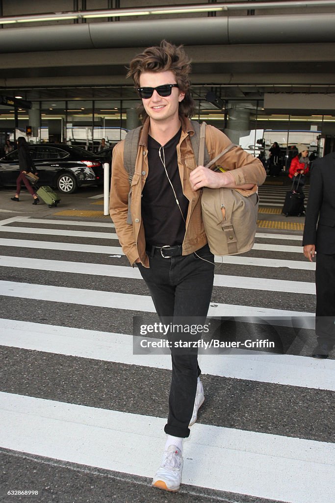 Celebrity Sightings In Los Angeles - January 27, 2017