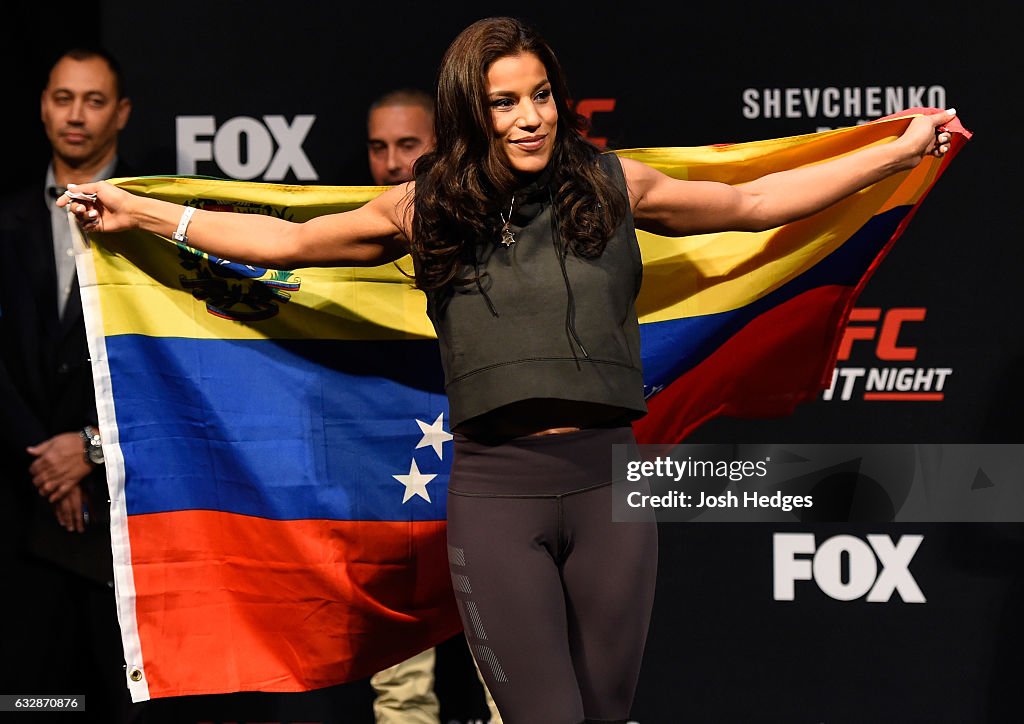 UFC Fight Night Weigh-in