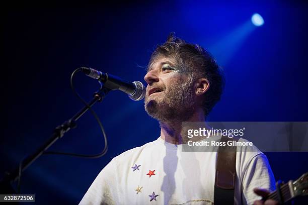 King Creosote performs at The Old Fruit Market as part of the Celtic Connections festival on January 27, 2017 in Glasgow, United Kingdom.