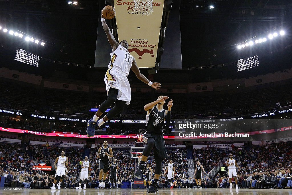 San Antonio Spurs v New Orleans Pelicans