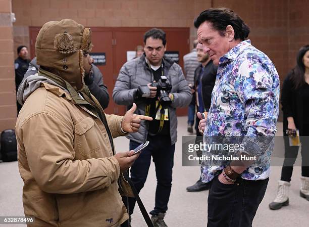 Michael Madsen attends "Reservoir Dogs" 25th Anniversary Screening during the 2017 Sundance Film Festival at Eccles Center Theatre on January 27,...