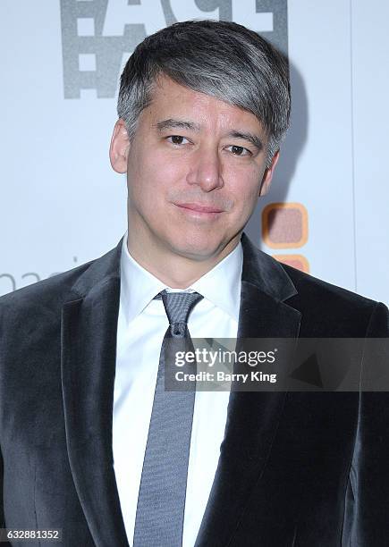 Editor Tom Cross arrives at the 67th Annual ACE Eddie Awards at The Beverly Hilton Hotel on January 27, 2017 in Beverly Hills, California.