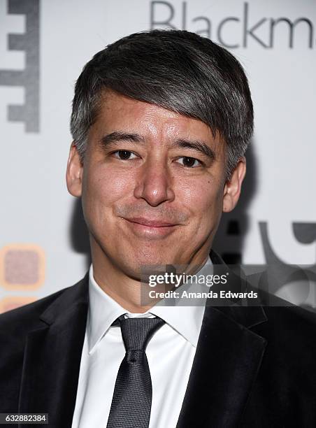 Editor Tom Cross arrives at the 67th Annual ACE Eddie Awards at The Beverly Hilton Hotel on January 27, 2017 in Beverly Hills, California.