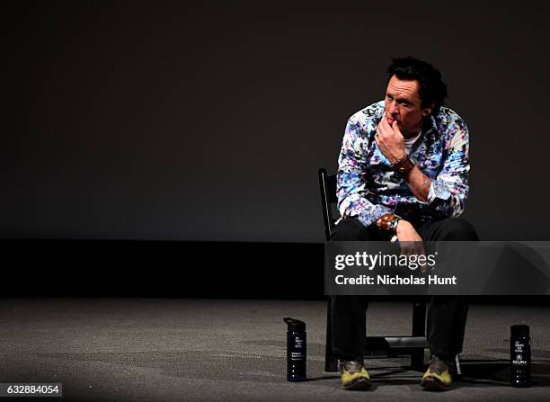 Michael Madsen speaks at "Reservoir Dogs" 25th Anniversary Screening during the 2017 Sundance Film Festival at Eccles Center Theatre on January 27,...