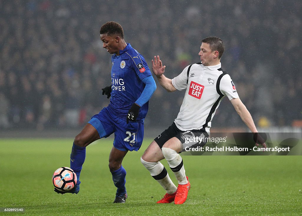 Derby County v Leicester City - The Emirates FA Cup Fourth Round