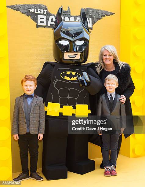 Sally Sally Lindsay attends "The Lego Batman Movie" - Red Carpet Arrivals on January 28, 2017 in London, United Kingdom.