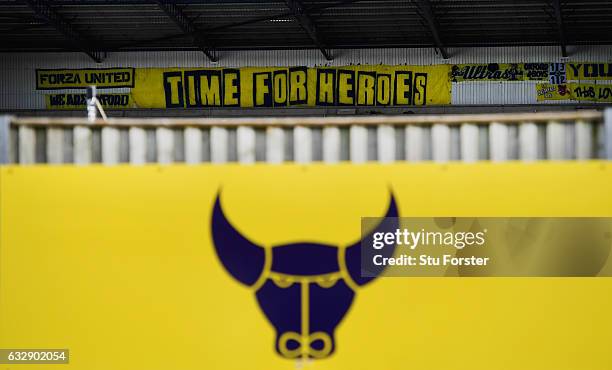 General view of Kassam Stadium before The Emirates FA Cup Fourth Round match between Oxford United and Newcastle United at Kassam Stadium on January...