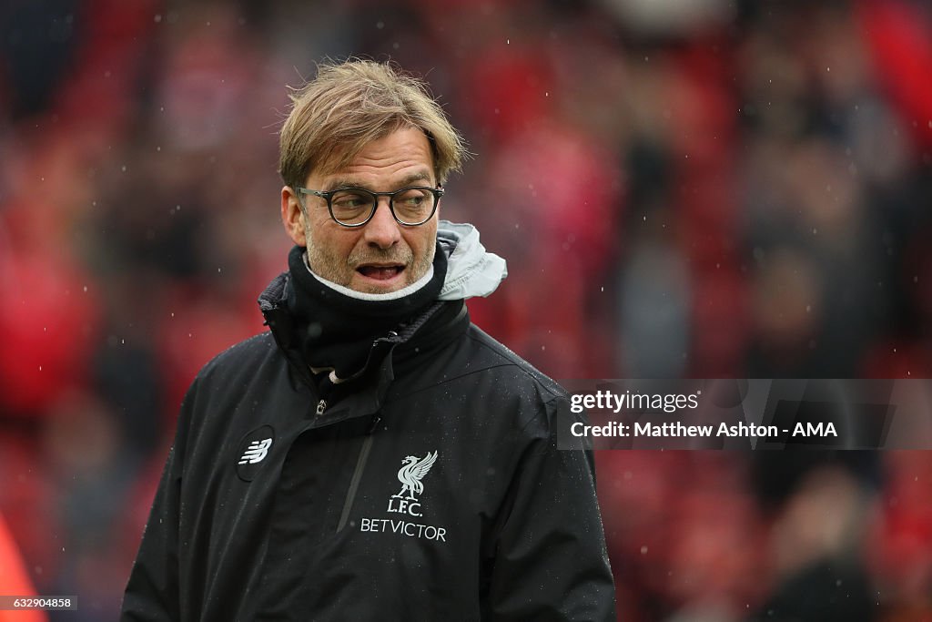 Liverpool v Wolverhampton Wanderers - The Emirates FA Cup Fourth Round