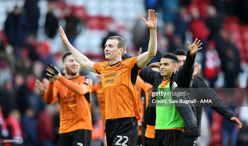 Liverpool v Wolverhampton Wanderers - The Emirates FA Cup Fourth Round