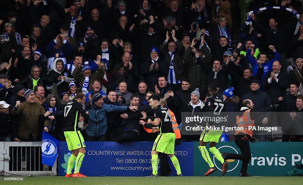 Lincoln City v Brighton and Hove Albion - Emirates FA Cup - Sincil Bank