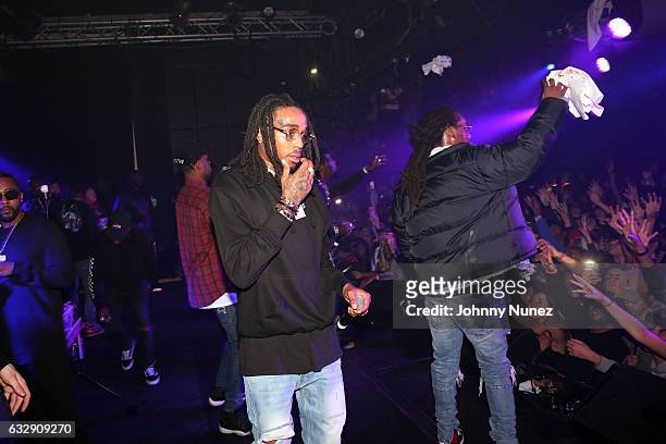 Migos performs at Highline Ballroom on January 27, 2017 in New York City.